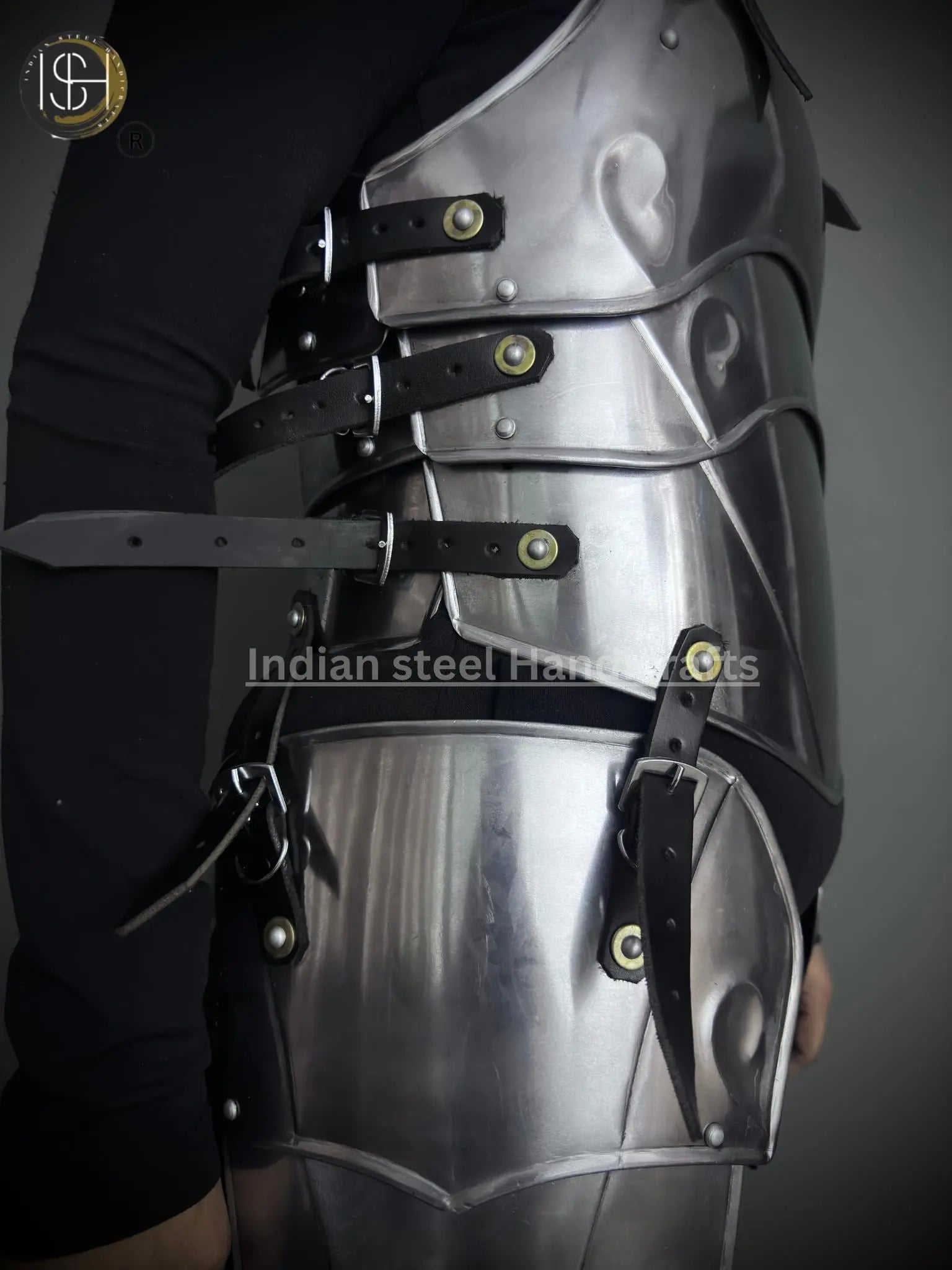 Medieval Knight Armor, Fantasy female Chest & Tesset armor, Sca, Cosplay, Larp Armor Costume, Gift items. ISH Collection