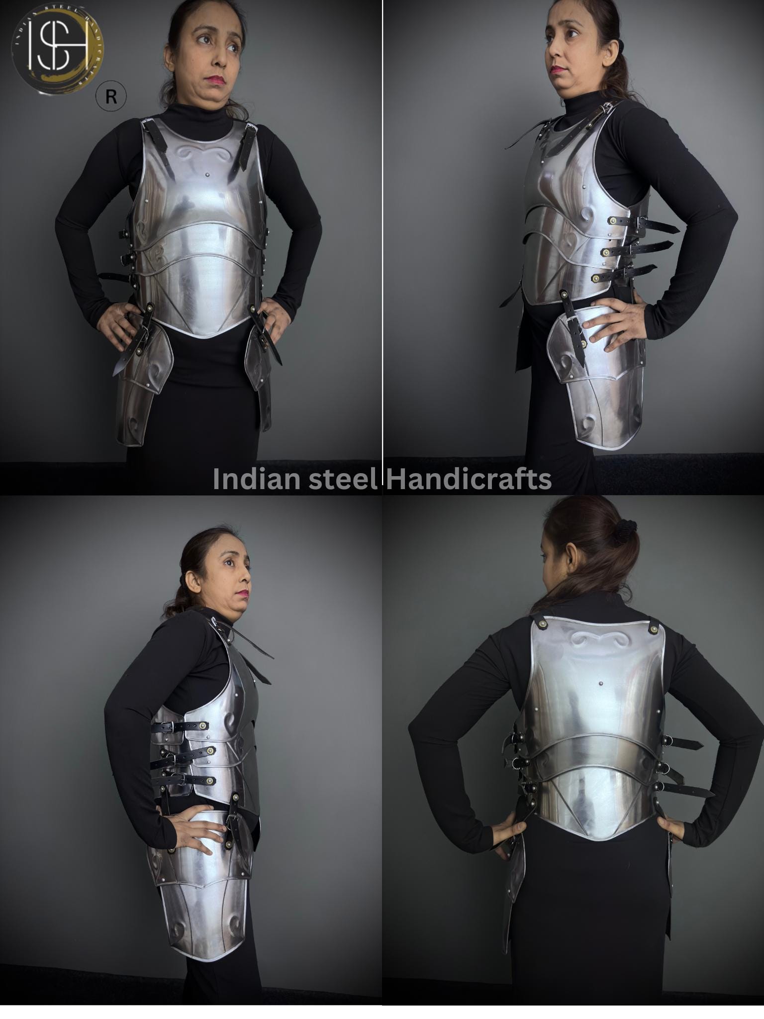 Medieval Knight Female Armor,Larp Armor, Fantasy Costume, Cosplay Armor, Sca Armor,Cosplay, Clothing, Larp Costume, Gift item
