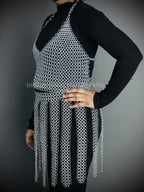 Viking Skirt Top, Ren faire Chainmail Handmade Armor, Cosplay Armor, SCA Armor, Larp Costume, Christmas Gift, Gift for Her ISH Collection