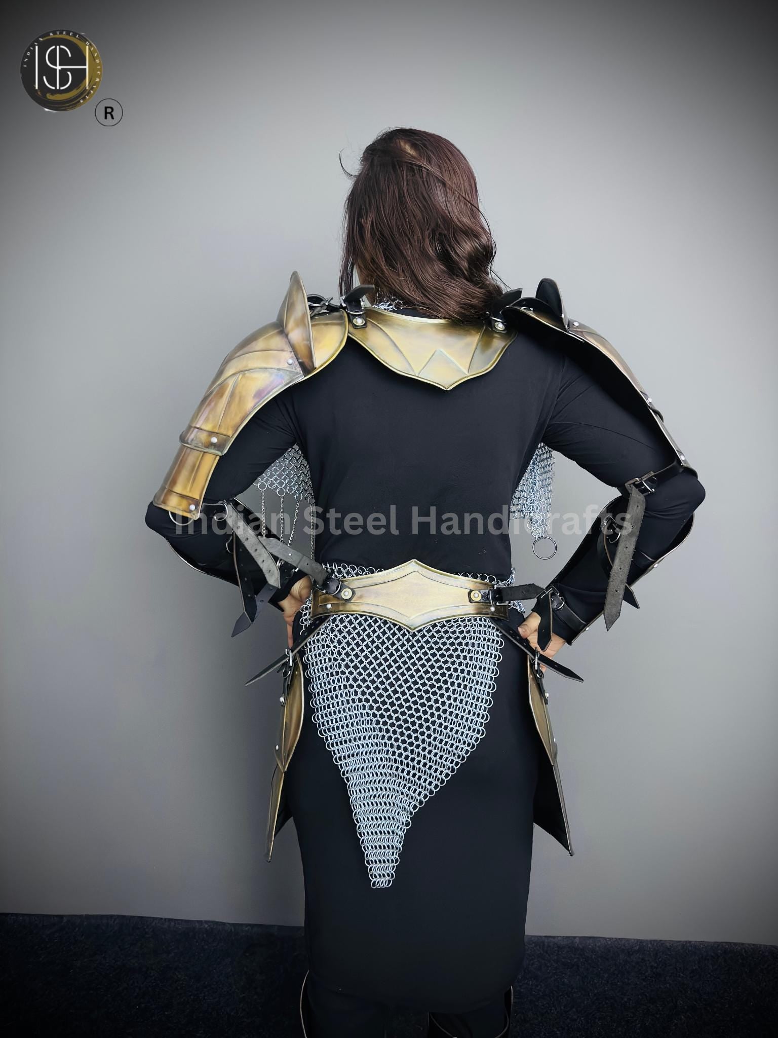 Medieval Knight Armor, Brave Lady Armor, Cosplay Armor, Sca Armor, Larp Armor, Fantasy Armor, Gift for women.
