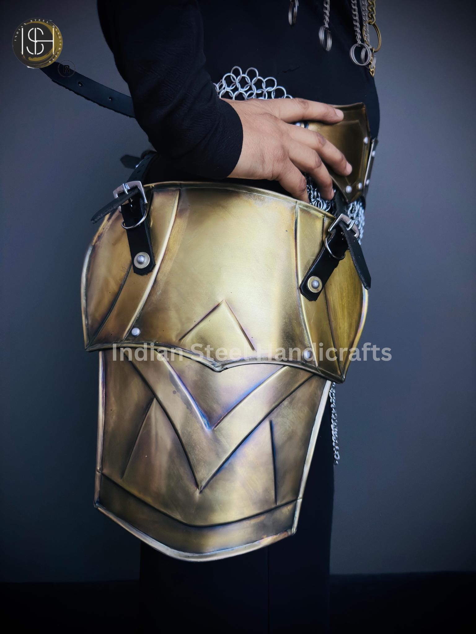 Chainmail Chains Layers top & Skirt, belt ,Tesset, Rings Costume, Wedding Cosplay Costume, Larp , Cosplay, Sca Armor, Gift For Women.
