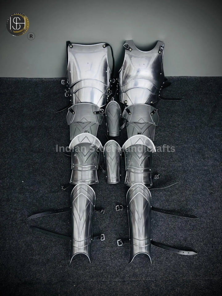 Medieval Knight Armor, Brave Lady Armor, Cosplay Armor, Sca Armor, Larp Armor, Fantasy Armor, Gift for women. ISH Collection
