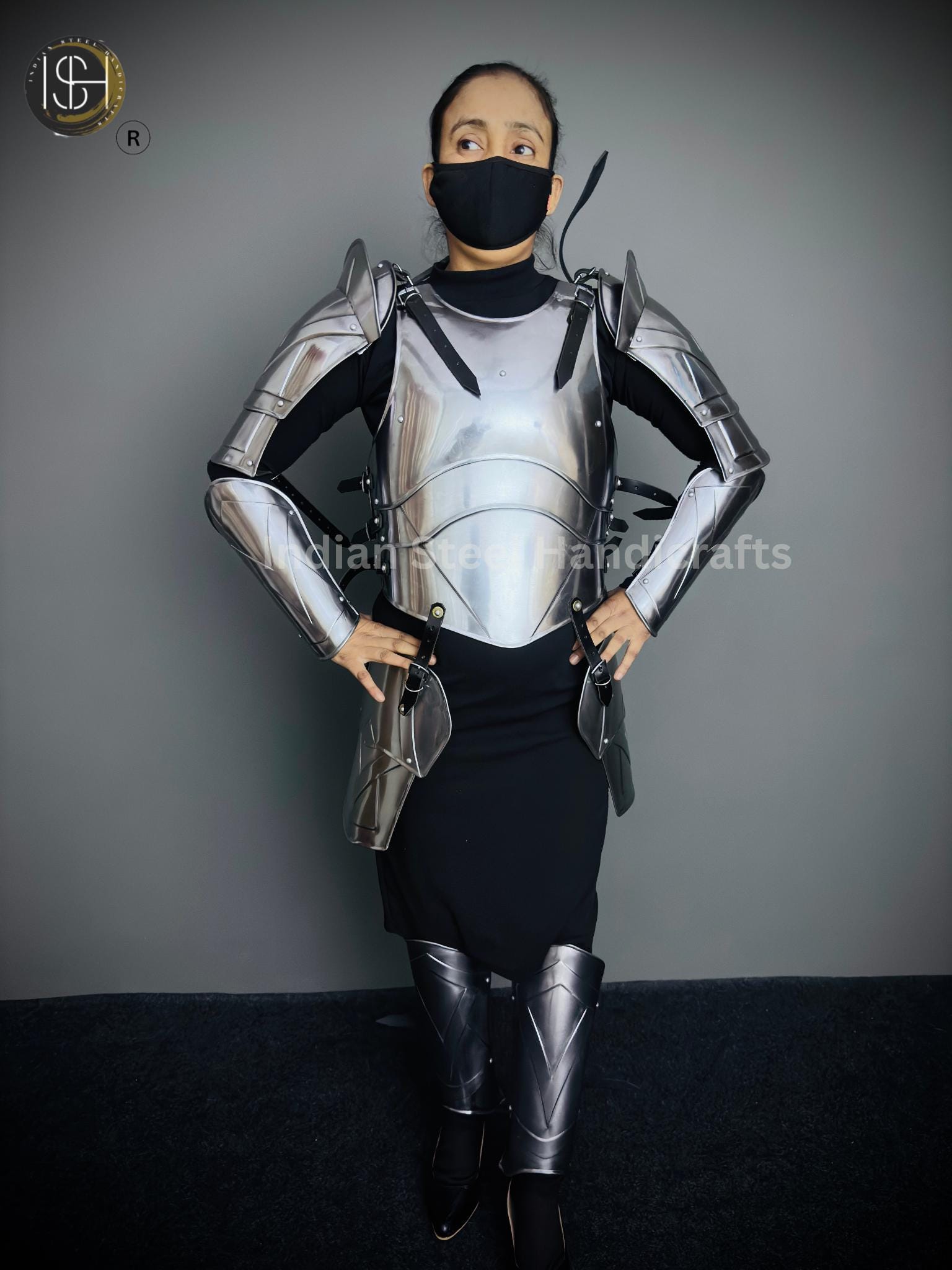 Medieval Knight Female Armor,Larp Armor, Fantasy Costume, Cosplay Armor, Sca Armor,Cosplay, Clothing, Larp Costume, Gift item