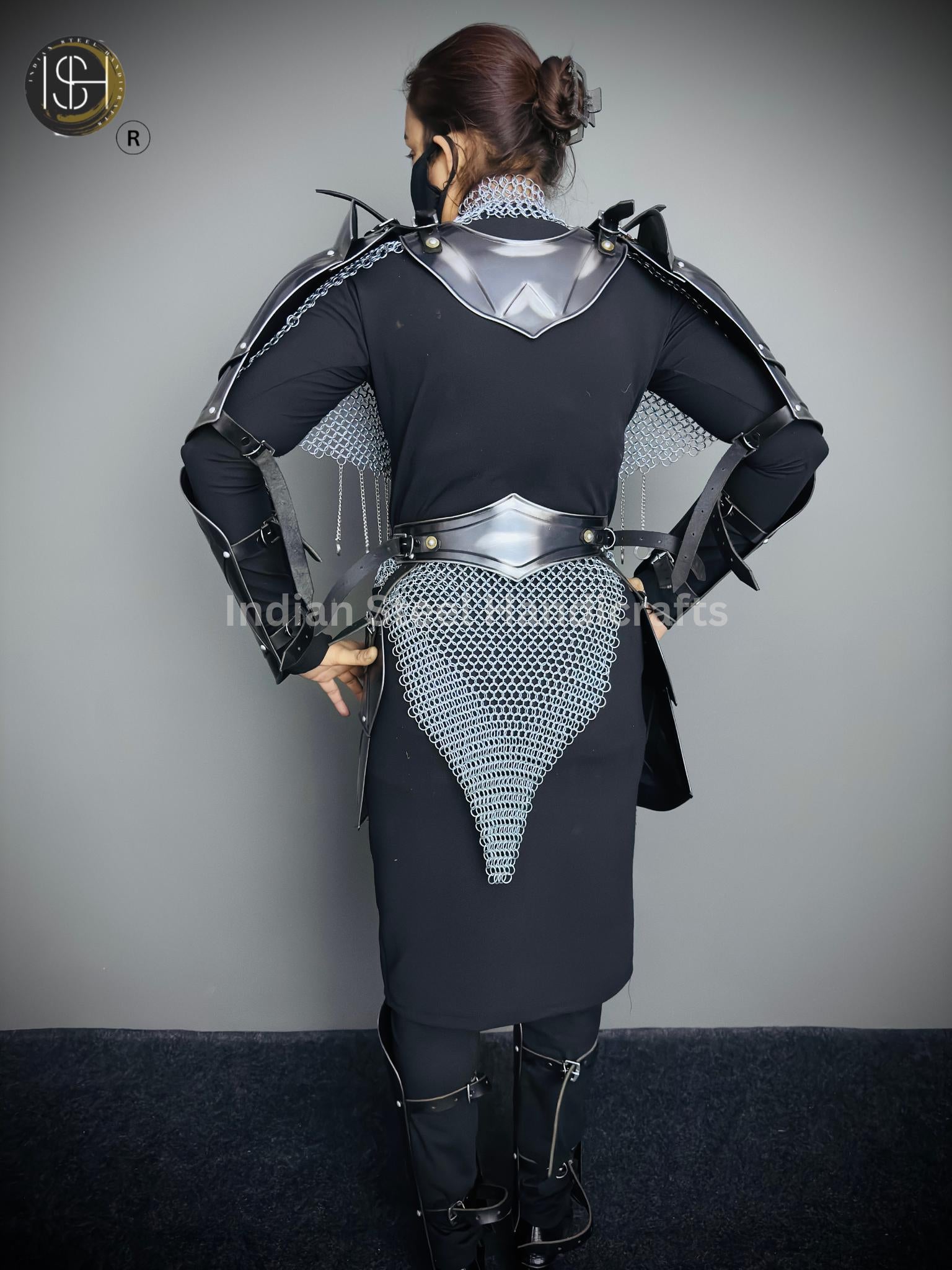 Medieval Knight Armor, Brave Lady Armor, Cosplay Armor, Sca Armor, Larp Armor, Fantasy Armor, Gift for women.