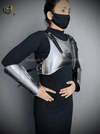Medieval Lady Armor,chest Armor, Bracer Armor,Female Fantasy Armor Costume, Cosplay Armor, Larp Armor, Sca Armor, Gift for Men/Women. ISH Collection