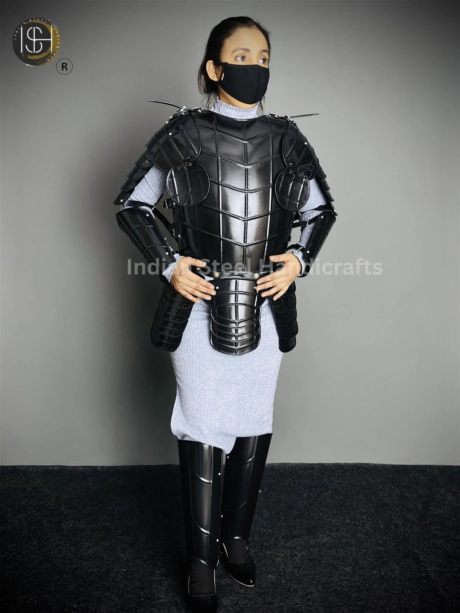 Medieval Knight Armor, Worrier Armor, Larp Armor Costume, Cosplay, Sca, Larp Armor, Fantasy Armor, Gift for men/women. ISH Collection