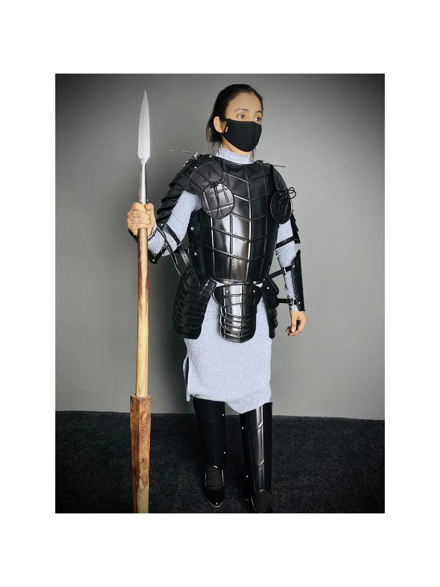Medieval Knight Armor, Worrier Armor, Larp Armor Costume, Cosplay, Sca, Larp Armor, Fantasy Armor, Gift for men/women. ISH Collection