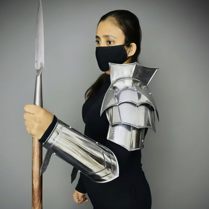 medieval armor,
medieval dress,
knight armor,
cosplay armor,
larp costume,
pauldron armor,
armour,
renfaire,
medieval costume,
armor,
cosplay costume,
gift for her,
birthday gift,