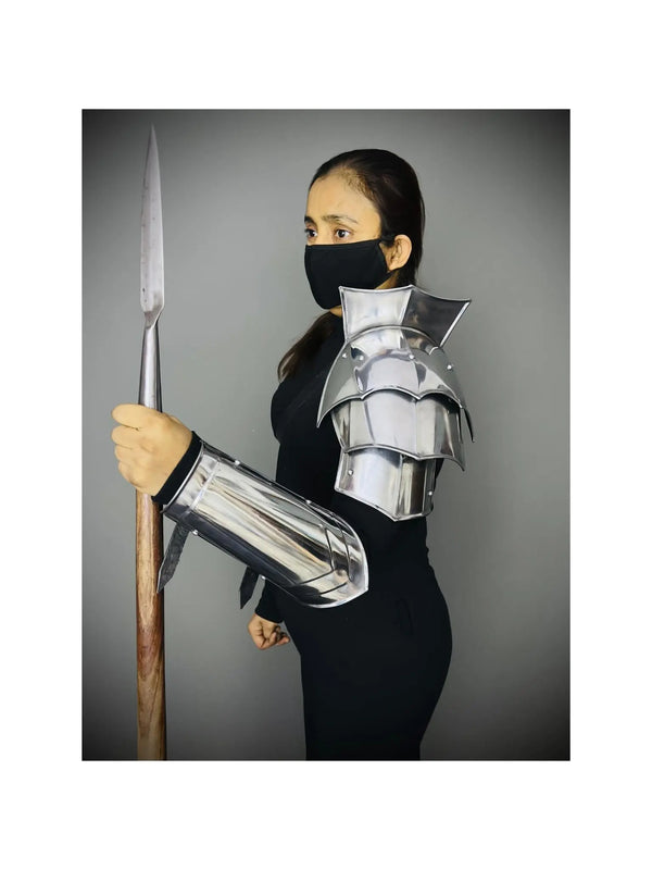 medieval armor,
medieval dress,
knight armor,
cosplay armor,
larp costume,
pauldron armor,
armour,
renfaire,
medieval costume,
armor,
cosplay costume,
gift for her,
birthday gift,