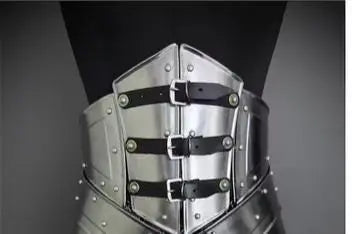 Medieval Steel Cuirass Armor: Women's Fantasy LARP Cosplay