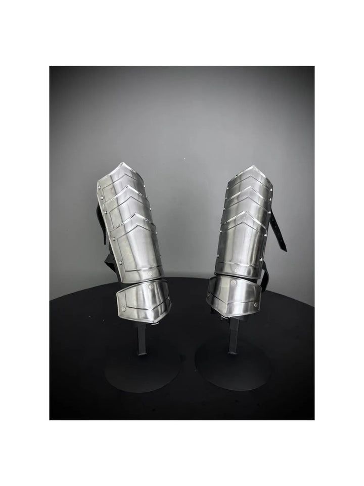 Medieval Knight Arm Bracers, Larp armor, fantasy costume, Cosplay Armor, Sca Armor, gift for men/women ISH Collection