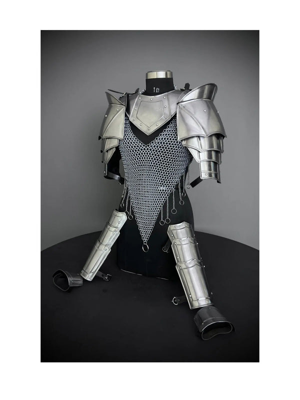 medieval armor,
medieval dress,
knight armor,
cosplay armor,
larp costume,
pauldron armor,
renfaire,
medieval costume,
armor,
cosplay costume,
gift for her,
birthday gift,
chainmail
gift for girlfriend,
wedding gift,