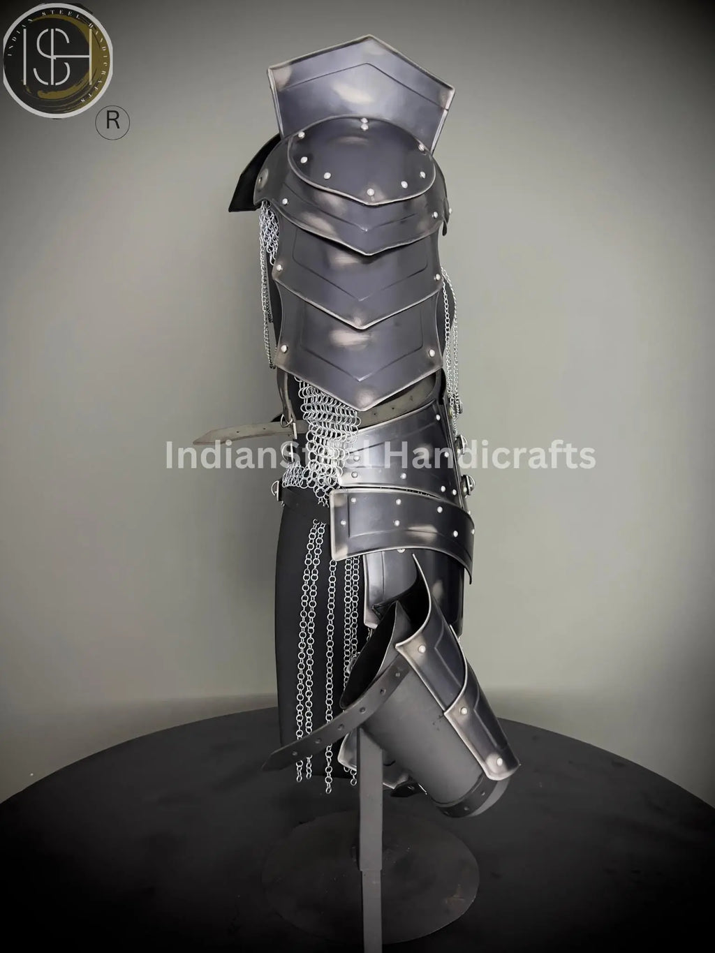 Medieval Knight Armor, Brave Lady Armor, Chainmail Armor, Cosplay Armor, Sca Armor, Larp Armor, Fantasy Armor, Gift for women. ISH Collection
