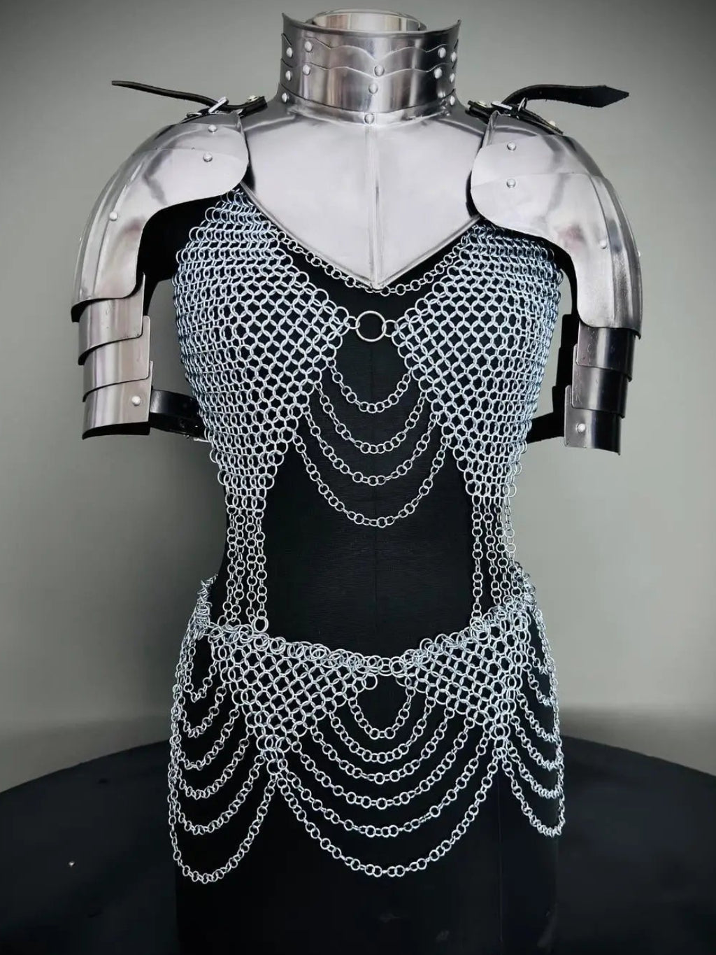 medieval dress
knight armor
cosplay armor
larp costume
pauldron armor
armour
renfaire
medieval costume
armor
cosplay costume
gift for her
medieval armor
chainmail