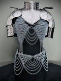 medieval dress
knight armor
cosplay armor
larp costume
pauldron armor
armour
renfaire
medieval costume
armor
cosplay costume
gift for her
medieval armor
chainmail