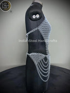 Chainmail Harness, Chainmail Chains Layers top & Skirt, Rings Costume, Wedding Cosplay Costume, Larp , Cosplay, Sca Armor, Gift For Women. ISH Collection