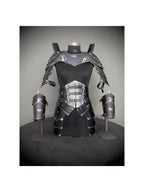 Medieval Ancient Cuirass Armor, Brave Lady Armor, Cosplay Armor, Sca Armor, Larp Armor, Fantasy Armor, Gift for women. ISH Collection
