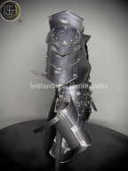 Medieval Steel Cuirass Armor: Antique Lady Cosplay Set, LARP SCA