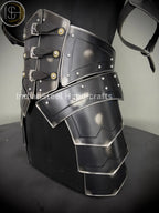 Medieval Steel Cuirass Armor: Antique Lady Cosplay Set, LARP SCA
