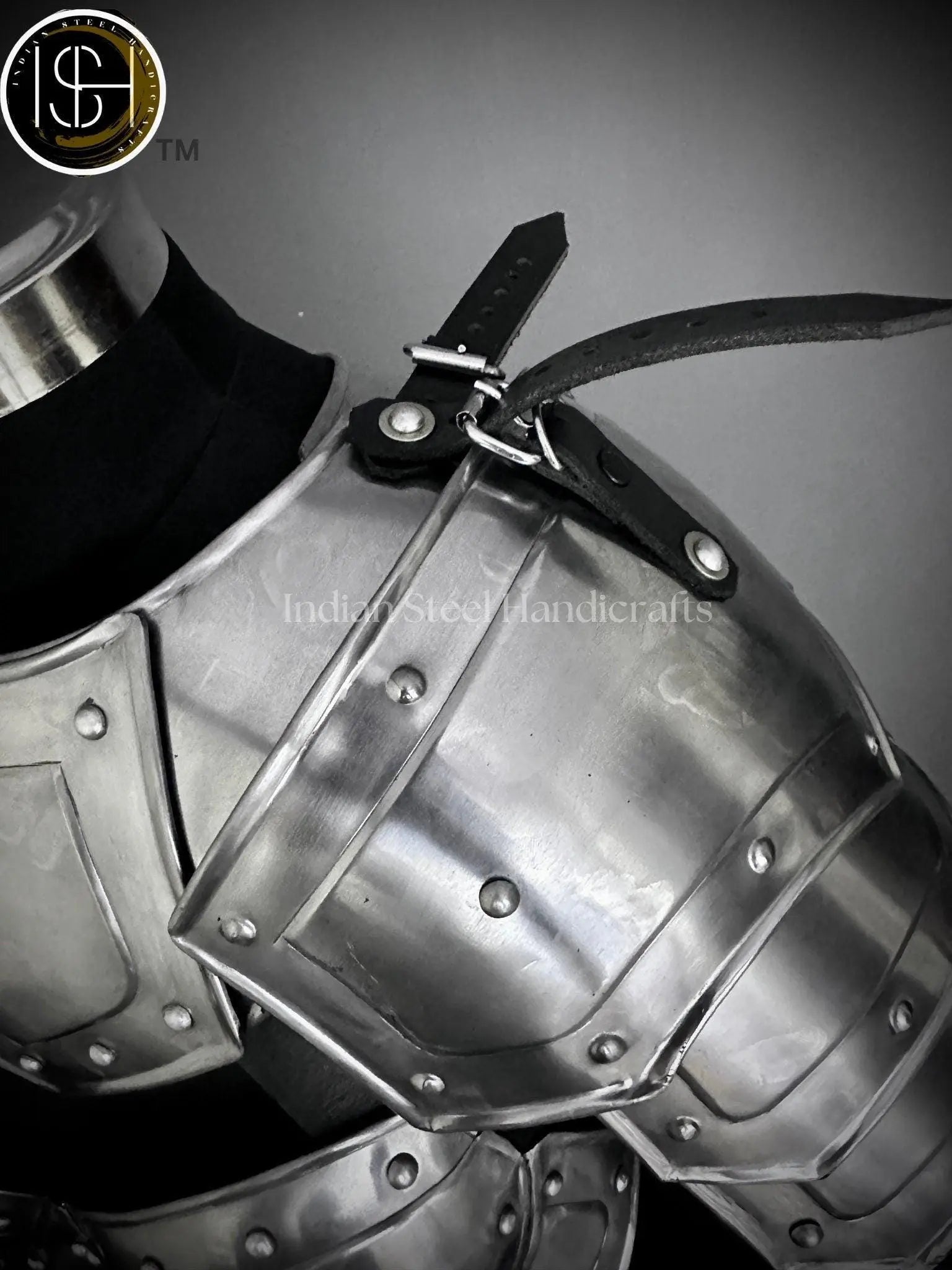 Medieval Steel Corset Armor: Adult Female Costume, LARP Cosplay