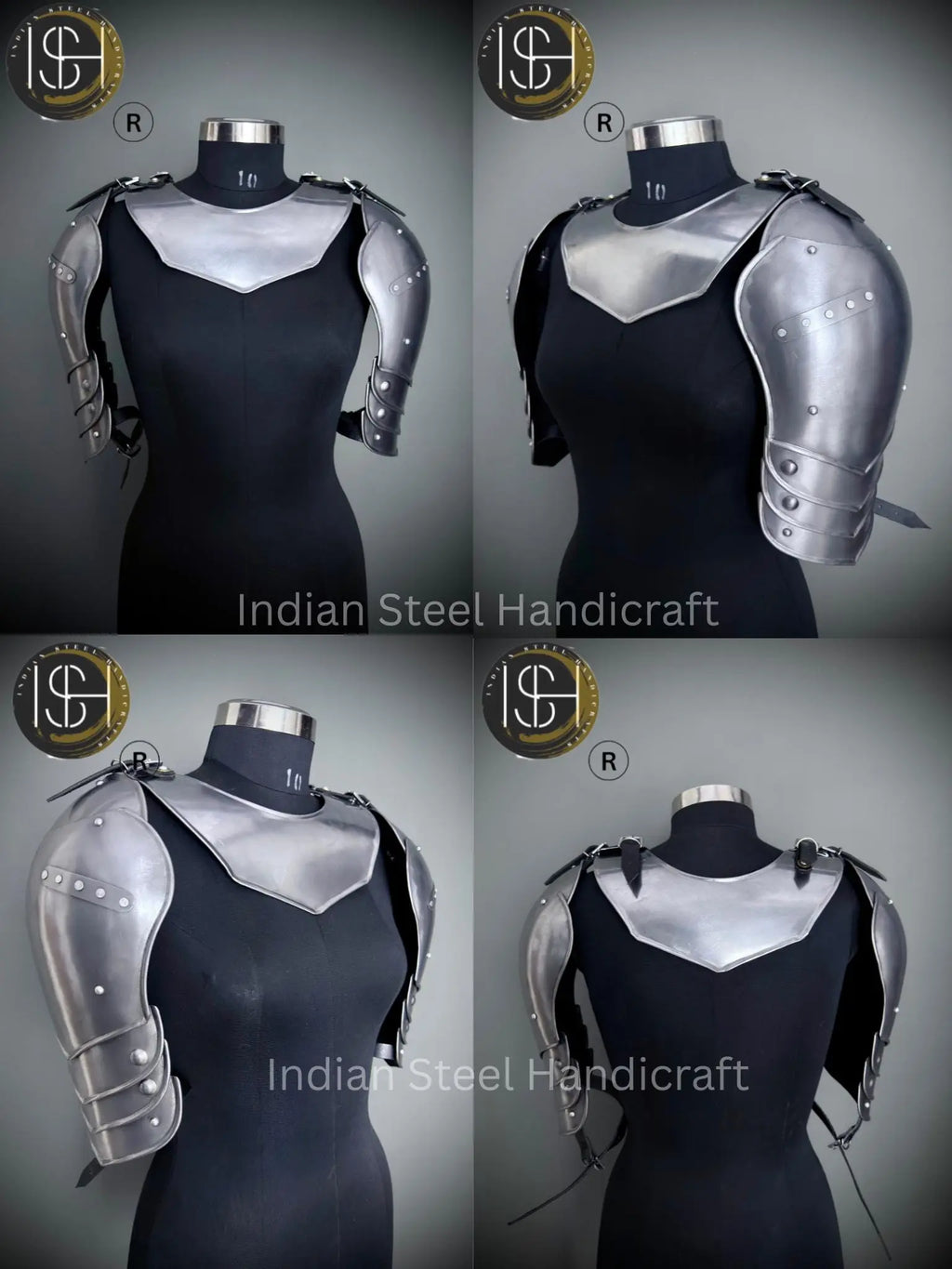 Women's Chainmail Armor Set: Medieval Knight SCA LARP Cosplay