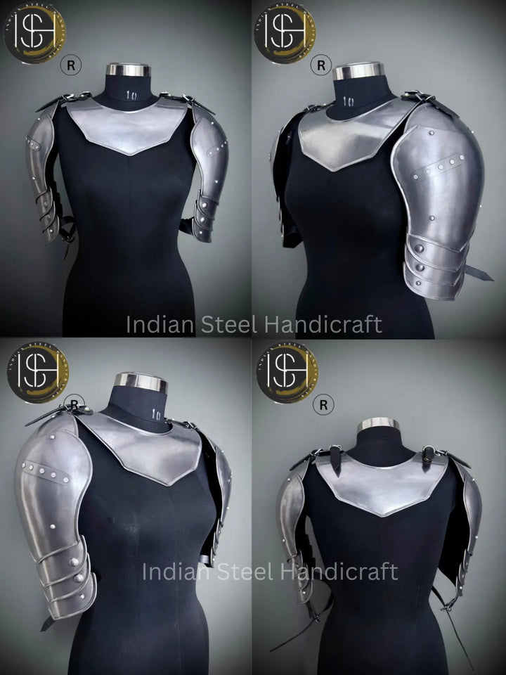 Women's Chainmail Armor Set: Medieval Knight SCA LARP Cosplay