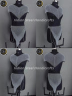 Medieval Women's Chainmail Armor Set: SCA LARP Female Knight Costume