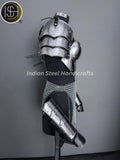 Medieval Women's Chainmail Armor Set: SCA LARP Female Knight Costume