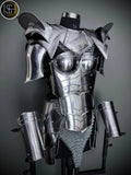 Brave Lady Knight Armor – Medieval Fantasy Costume for Cosplay & LARP Events.
