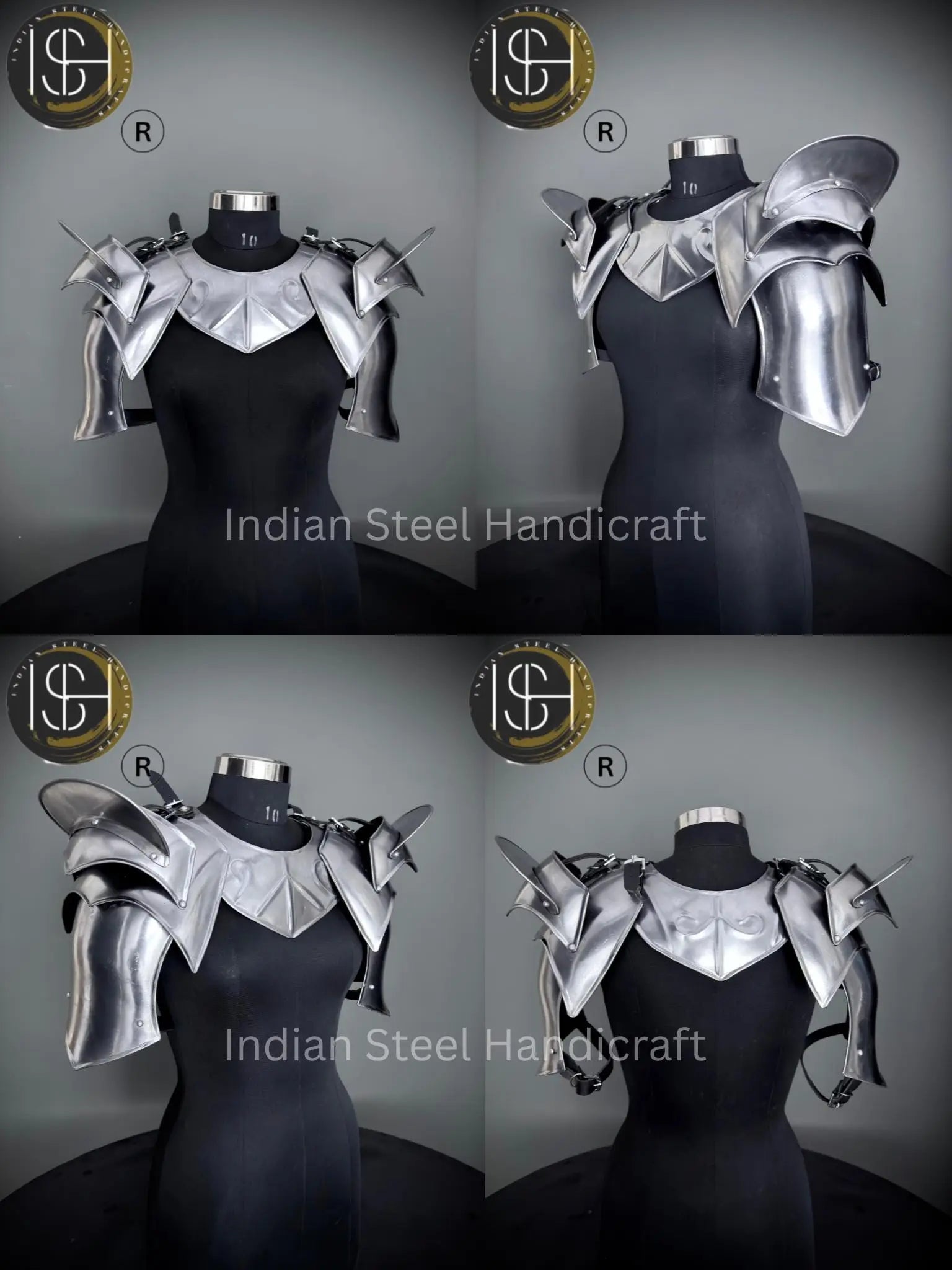 Women's Chainmail Armor Set: Medieval Knight SCA LARP Cosplay