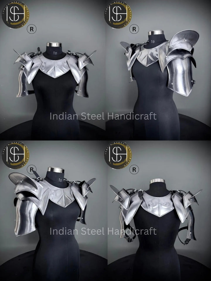 Women's Chainmail Armor Set: Medieval Knight SCA LARP Cosplay
