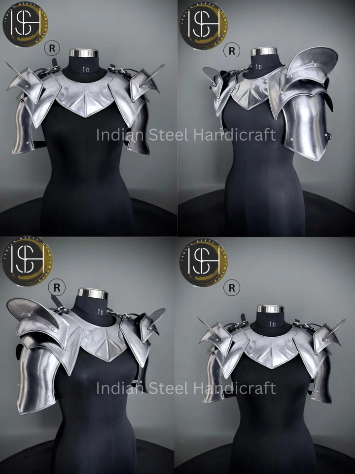 Medieval Women's Knight Armor Set: SCA LARP Cosplay Costume