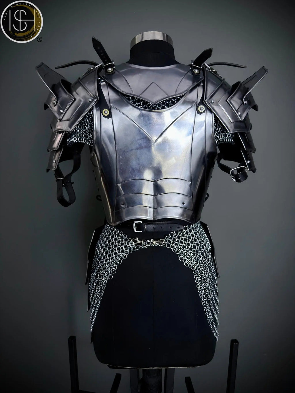 Brave Lady Knight Armor, Breast Armor, Medieval Fantasy Costume for Cosplay & LARP Events.