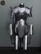 Women's Medieval Knight Armor: Steel Cuirass with Chainmail - LARP Cosplay