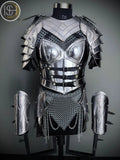 Medieval Knight Armor Set: Women's Fantasy SCA LARP Cosplay Costume