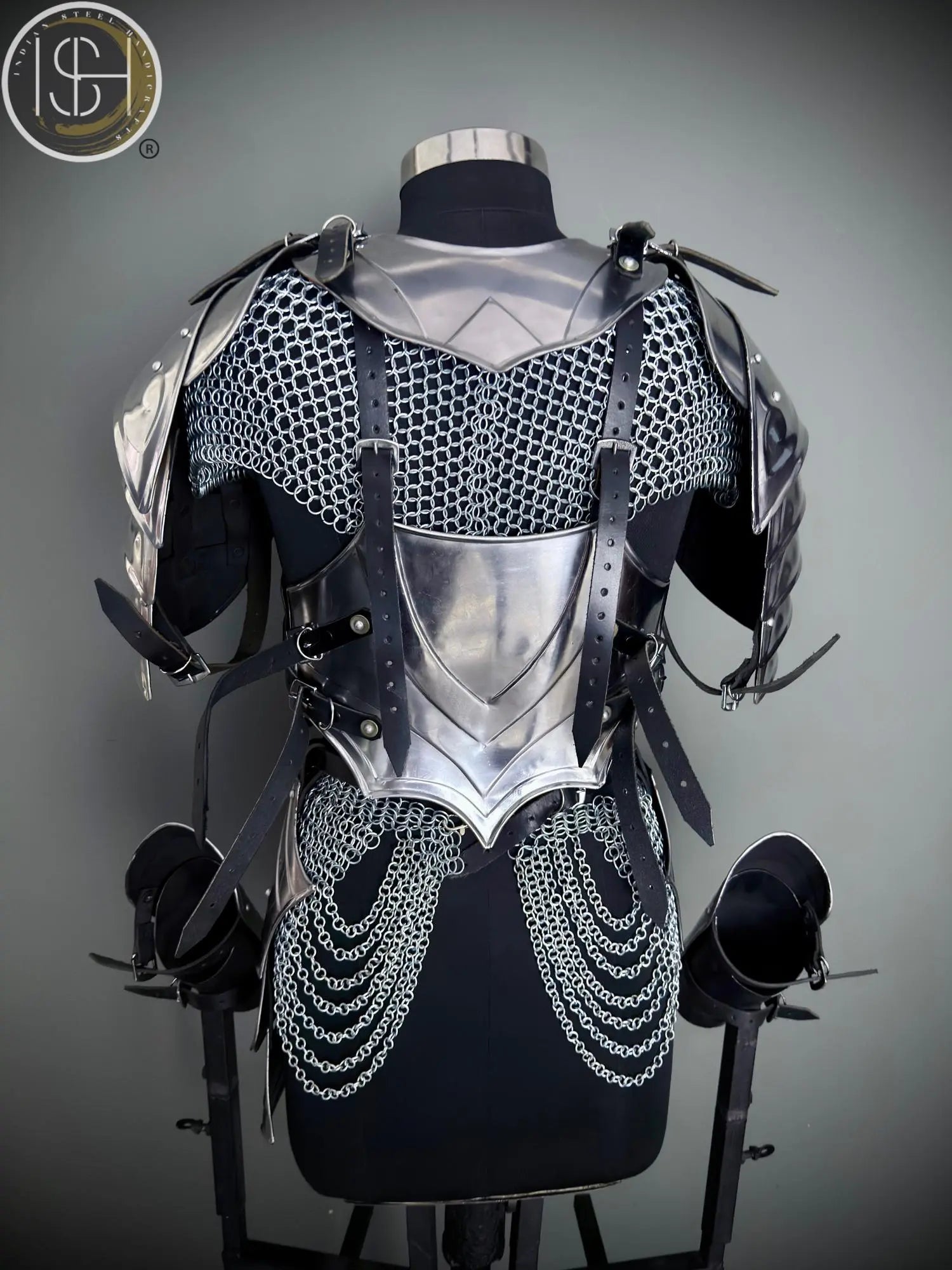 Medieval Knight Armor Set: Women's Fantasy SCA LARP Cosplay Costume