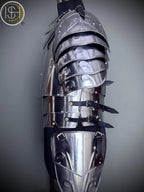 Functional Medieval Knight Armor Costume: SCA LARP Cosplay, 20-Gauge Steel