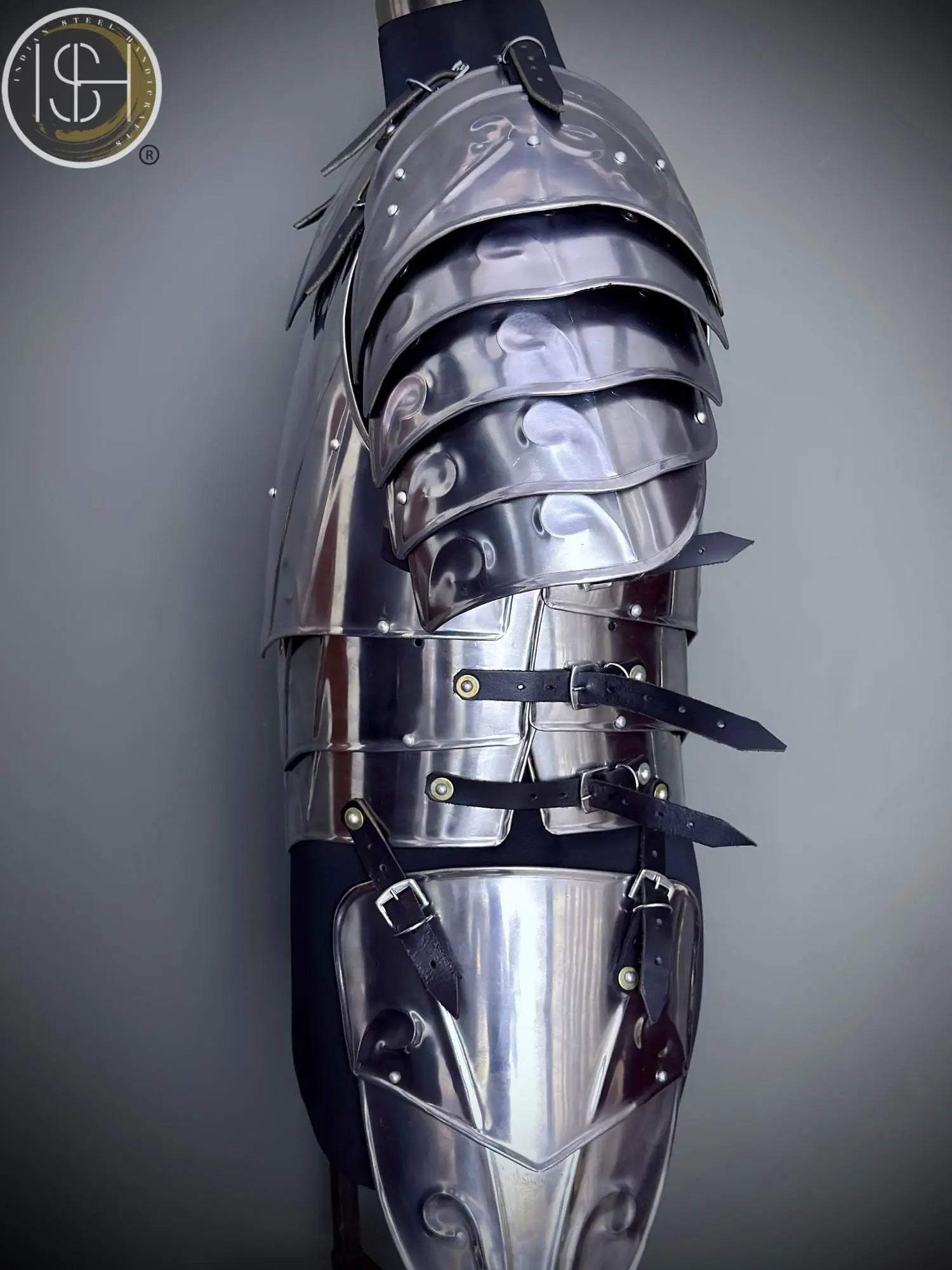 Functional Medieval Knight Armor Costume: SCA LARP Cosplay, 20-Gauge Steel