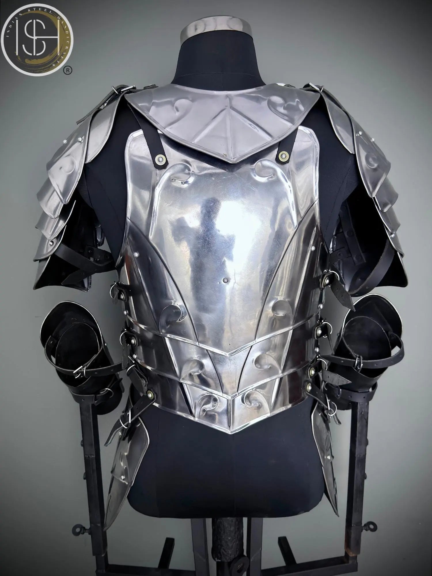 Functional Medieval Knight Armor Costume: SCA LARP Cosplay, 20-Gauge Steel