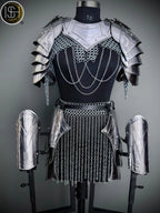 Brave Lady Knight Armor Set: Steel Medieval Cosplay - LARP SCA