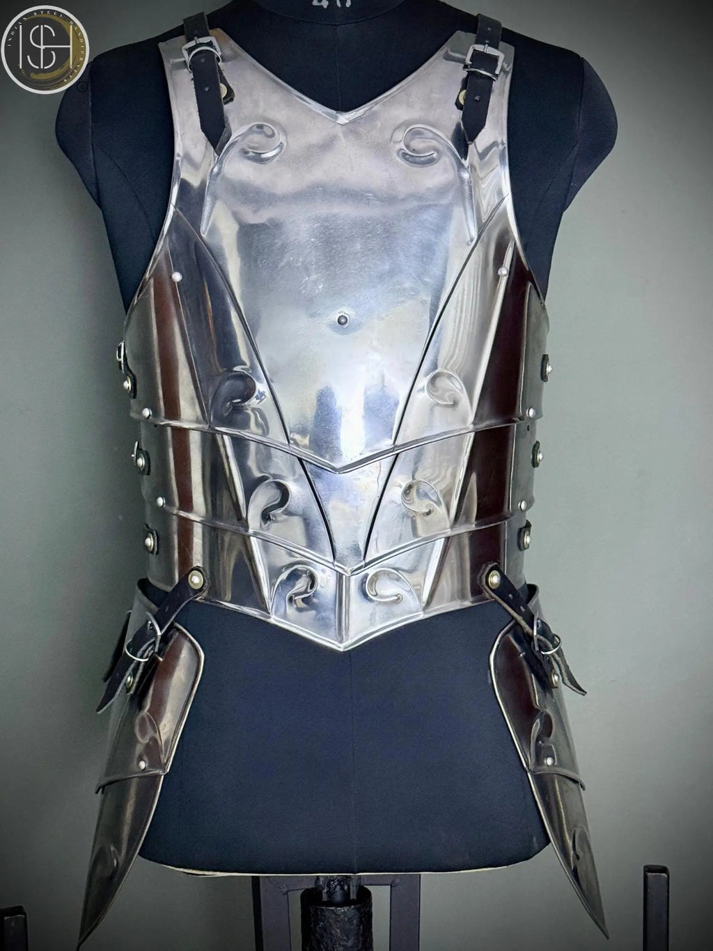 Functional Medieval Knight Armor Costume: SCA LARP Cosplay, 20-Gauge Steel