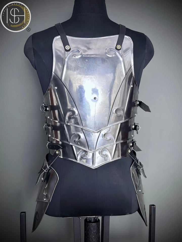 Functional Medieval Knight Armor Costume: SCA LARP Cosplay, 20-Gauge Steel