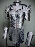 Medieval Steel Cuirass Armor: Women's Cosplay LARP Costume