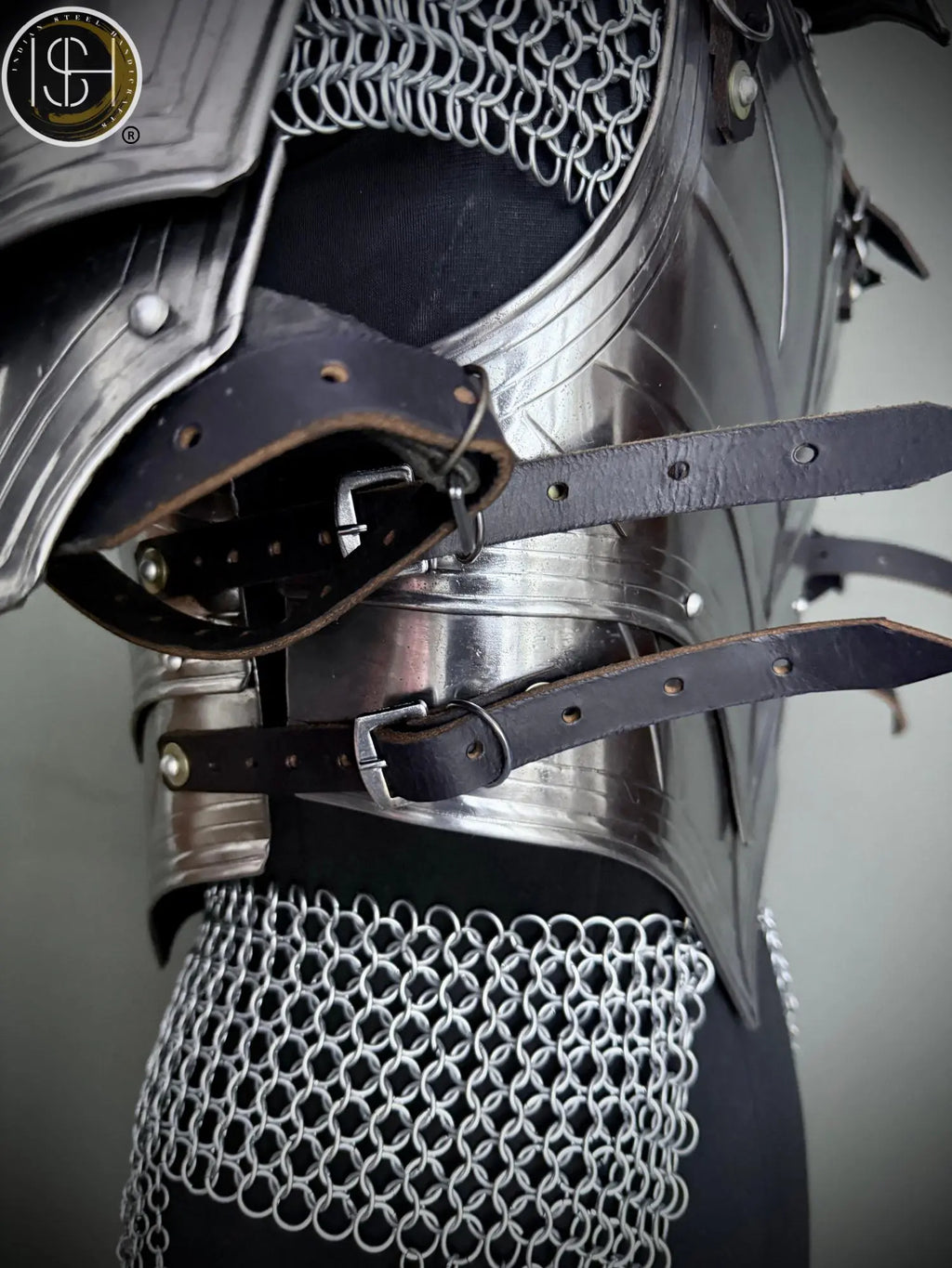 Medieval Steel Cuirass Armor: Women's Cosplay LARP Costume