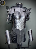 Medieval Steel Cuirass Armor: Women's Cosplay LARP Costume