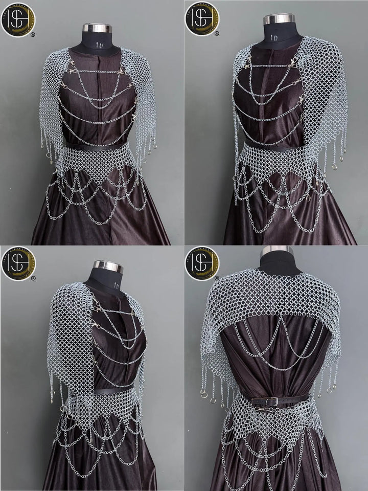 Medieval Steel Armor Set: Cosplay LARP Renaissance Costume