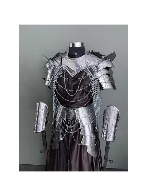 Medieval Steel Armor Set: Cosplay LARP Renaissance Costume