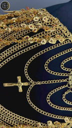 Gold Chain Body Harness with Waist Skirt – Medieval Goddess Chainmail Jewelry for Festival 🛡️ & Cosplay