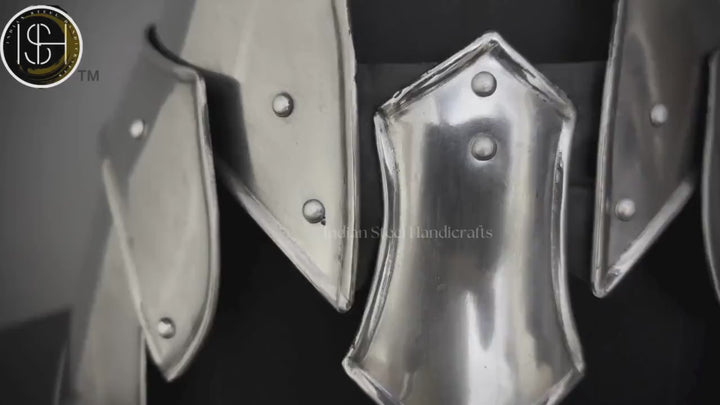 Steel Lady Armor: Medieval Knight Belt Costume - SCA LARP Cosplay