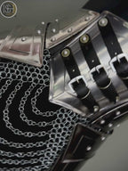 Brave Lady Armor Set ⚔️👑 Medieval Corset & Chainmail Skirt | Perfect for Cosplay, LARP & SCA